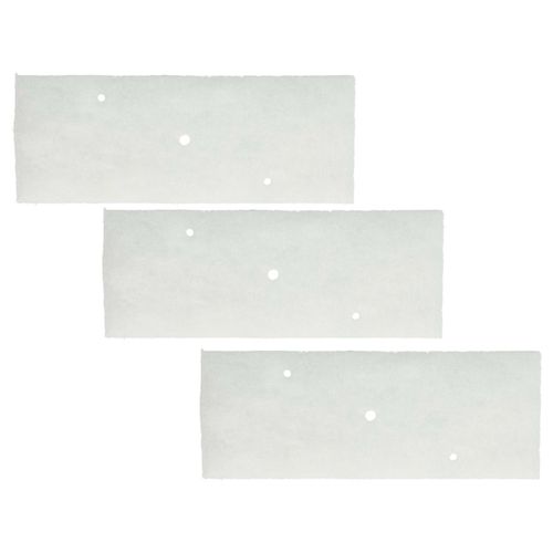 vhbw 3x Filtres (filtre fin) compatible avec Panasonic NH-P80S1, NH-P80G2, NH-P80G1, NH-P80 sèche-linge
