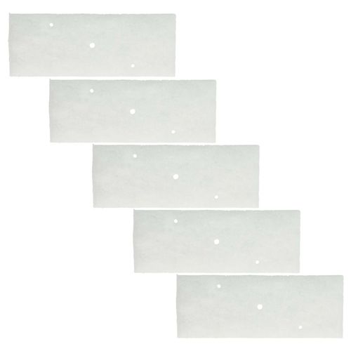 vhbw 5x Filtres (filtre fin) compatible avec Panasonic NH-P80S1, NH-P80G2, NH-P80G1, NH-P80 sèche-linge