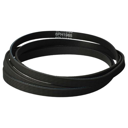 vhbw Courroie d'entraînement compatible avec Whirlpool Sole 2003, Sole 2002 sèche-linge - 196,5 cm noir