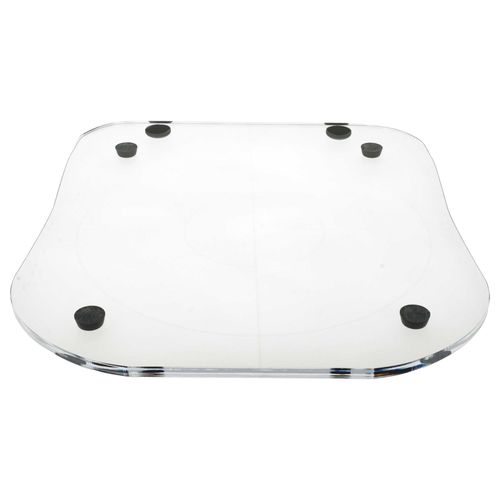 vhbw Plateau coulissant compatible avec Sodastream robot de cuisine - verre acrylique, 34,2 x 29 cm