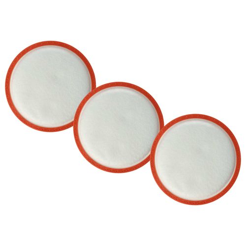 vhbw 3x Filtre pré-moteur compatible avec Dirt Devil Centec 2 M2828-0, M2288-7, M2288-8, M2288-9 aspirateur - Filtre de protection du moteur
