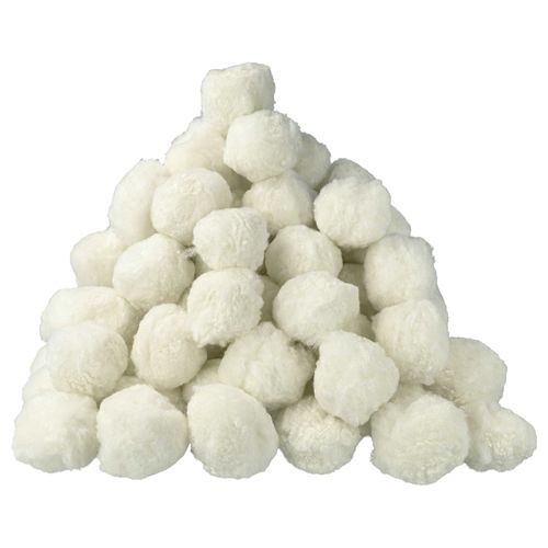 vhbw 1x Sac de balles 500 g compatible avec Intex filtre à pisine, filtre à sable - 50 mm