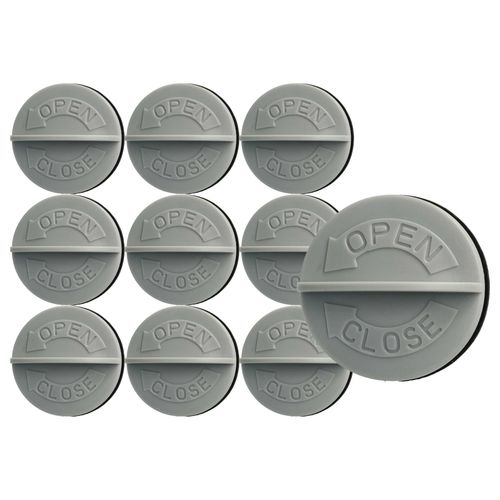 vhbw 10x Capuchon à visser pour filtre à cartouche compatible avec Kärcher SE 4001 Injecteur Extracteur, SE 4002 Injecteur Extracteur, SE 4002 aspira