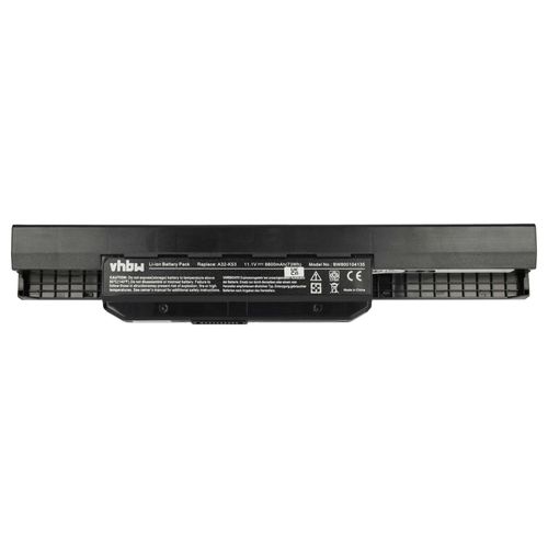 vhbw 1x Batterie compatible avec Asus X54LB, X54L, X54K, X54HY, X84C, X84, X54LY, X54HR, X54HB, X54H ordinateur portable (6600mAh, 11,1V, Li-ion)