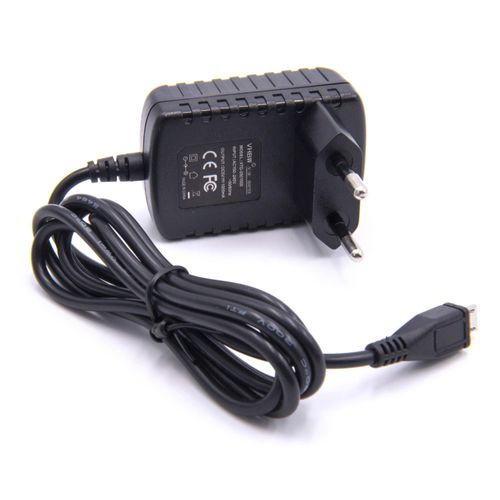 Vhbw Chargeur Micro-Usb 1,0 A / 5v Compatible Avec Jabra Evolve 80, Evolve 40, Go 64xx, Gn 1000 Smartphone, Tablette, Lecteur Mp3, Etc. Noir