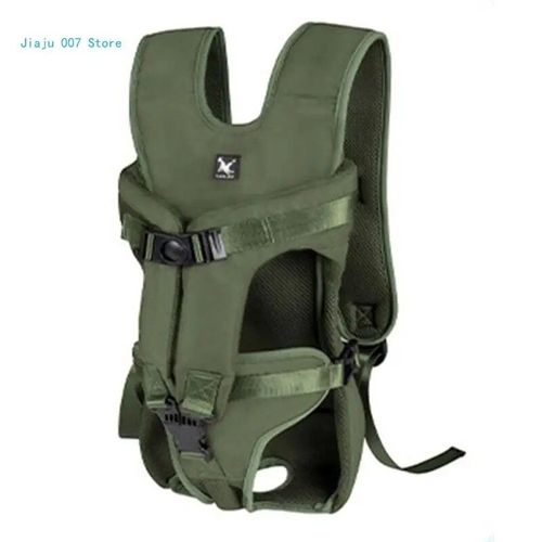 Sac À Dos Réglable Pour Porte-Chien Pour Randonnée Ou Voyage,Sac De Sport,Entraîneur D'extérieur Pour Petits Chiens Moyens - Type Green-L