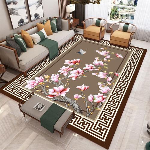 Tapis papillon fleur pour salon,décoration de la maison,table basse,grands tapis,chambre à coucher,polymère de sol non ald,tapis de chevet - Type 50x80cm 20x31inch #A