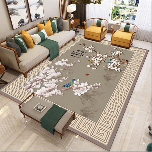 Tapis papillon fleur pour salon,décoration de la maison,table basse,grands tapis,chambre à coucher,polymère de sol non ald,tapis de chevet - Type 40x120cm 16x47inch #B