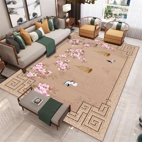 Tapis papillon fleur pour salon,décoration de la maison,table basse,grands tapis,chambre à coucher,polymère de sol non ald,tapis de chevet - Type 80x120cm 31x47inch #J