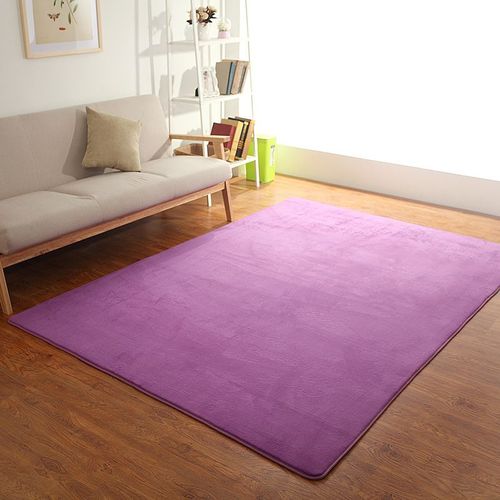Grand Tapis Doux Antidérapant Pour Salon Et Chambre À Coucher,Ameublement De Maison,Polymères De Sol Gris,Optique,Pour Chambre D'enfant - Type Purple-160x200cm(63x78in)