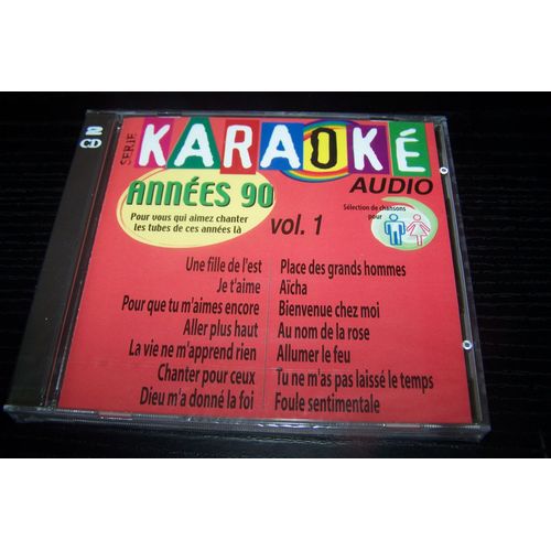 2 Cd Karaoké Années 90 Vol1