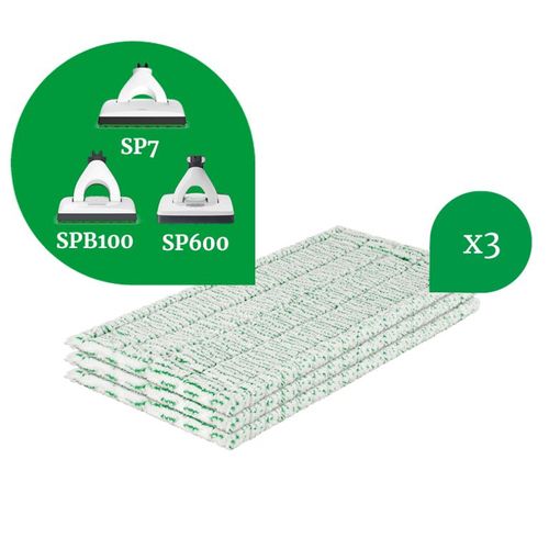 Lingette carrelage (x3) Kobold SP7-SPB100-SP600