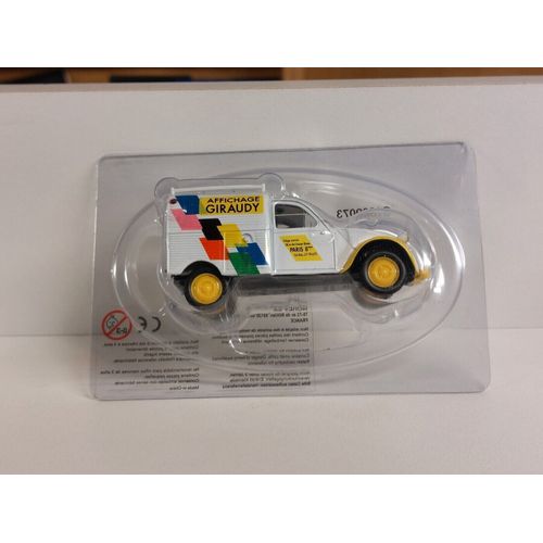 Citroën 2 Cv Azu Affichage Giraudy Norev - 1/43-Norev