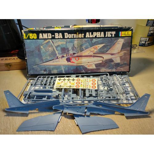 Maquette Heller 1/50 : Amd-Ba Dornier Alpha Jet-Heller