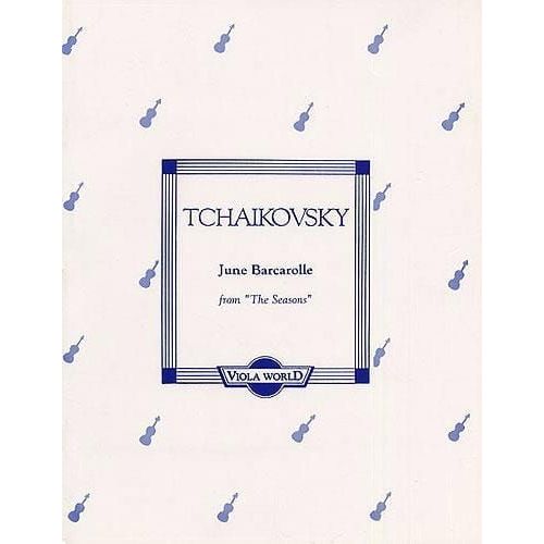 Tchaikowsky - Barcarolle Extrait Des Saisons -Alto Et Piano