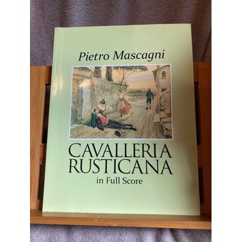 Pietro Mascagni Cavalleria Rusticana Partition D'orchestre Éditions Dover