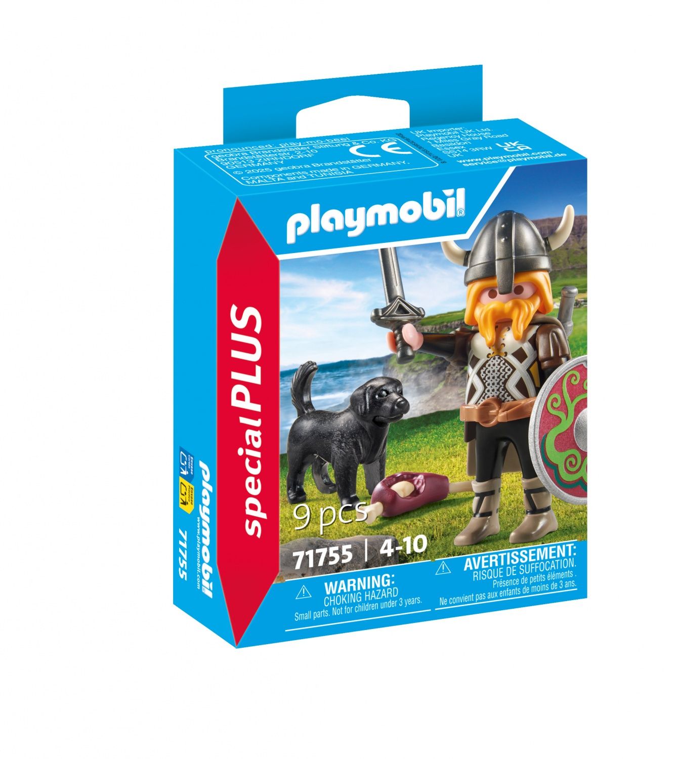 Playmobil 71755 - Viking Avec Chien, Bouclier Et Armes - 2