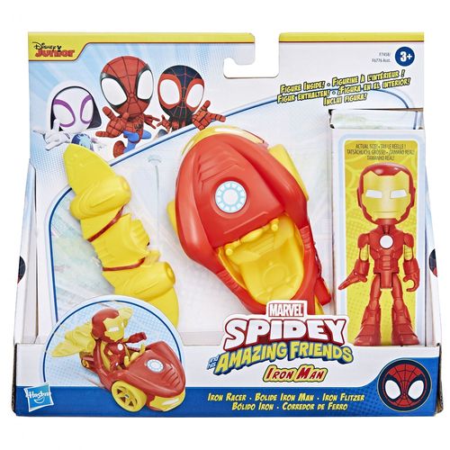 Marvel Spidey Et Ses Amis Extraordinaires Coffret Bolide Iron Man