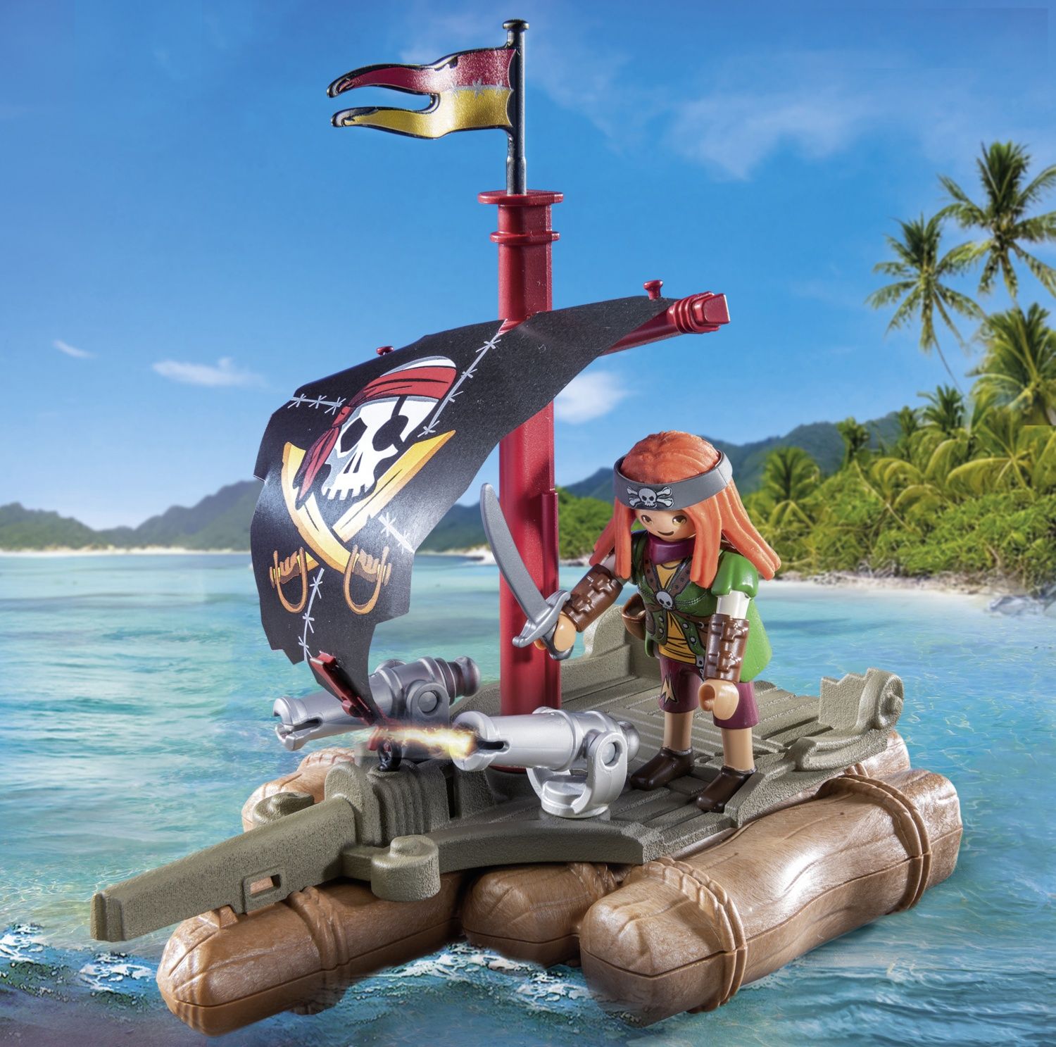 Playmobil 71794 - Pirate Avec Radeau Flottant Et Trsor - 4