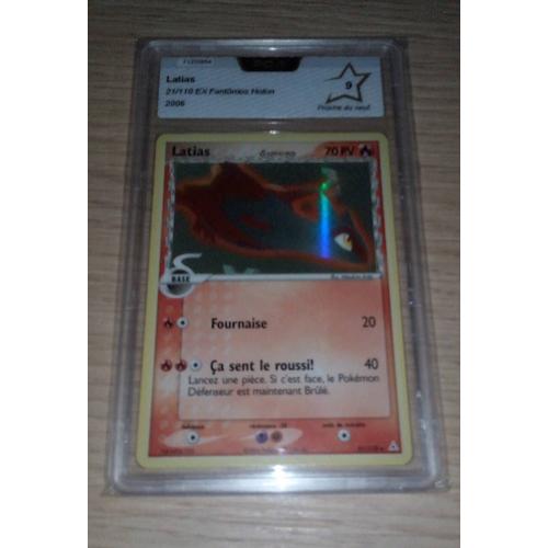 Carte Pokémon Latias Delta Holo Reverse 21/110 Bloc Ex Fantômes Holon Pca 9