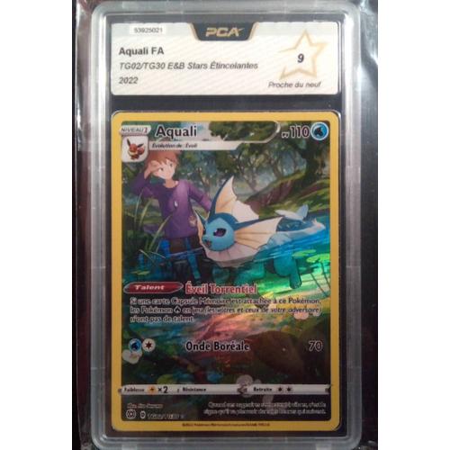 Carte Pokémon Aquali Fullart Tg03/Tg30 Épée Bouclier Stars Etincelantes Pca 9