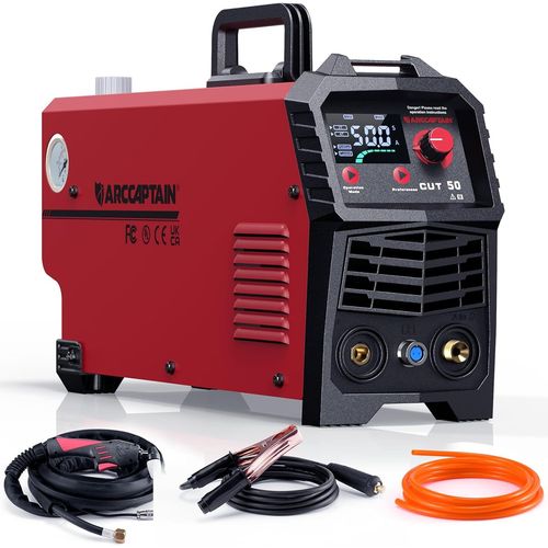 Découpeur Plasma 50Amp 110/220V Machine de découpe plasma à air IGBT DC Inverter Découpe de métal épaisseur jusqu'à 12mm.