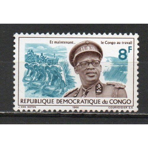 Timbre-Poste Du Congo