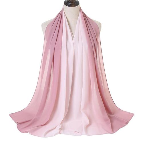 Echarpe - Foulard - Cheche - Snood ,Rubber Pink--Écharpes En Mousseline De Soie Pour Femmes, Châles De Plage, Sarong, Châles Et Enve