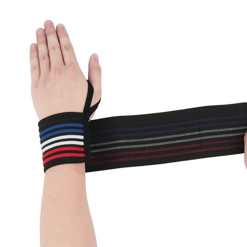 Gants De Support De Poignet, 1 Pièce, Équipement De Gymnastique, D'Haltérophilie, De Fitness, De Protection Des Mains, Sangles À Bandes Élastiques