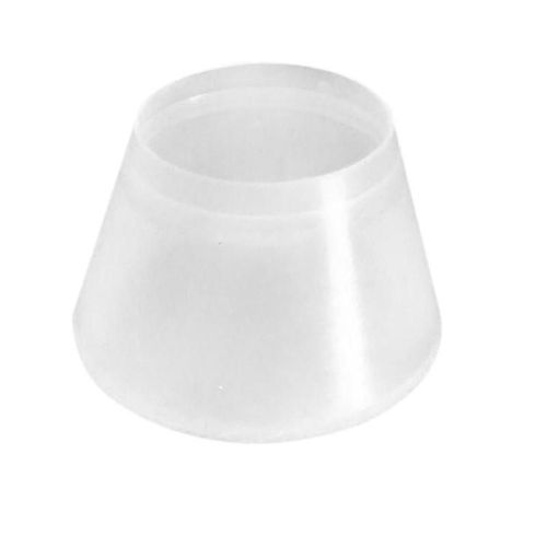 Étui En Silicone Blanc Transparent Pour Raquette De Tennis, Couvercle Arrière, Accessoires De Sports De Plein Air, Capuchon D'Alimentation Résistant Aux Chocs, 1 Pièce