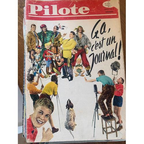 Collection De Magazines Pilote Du Numéro 1 (29/10/1959) Au Numéro 123.