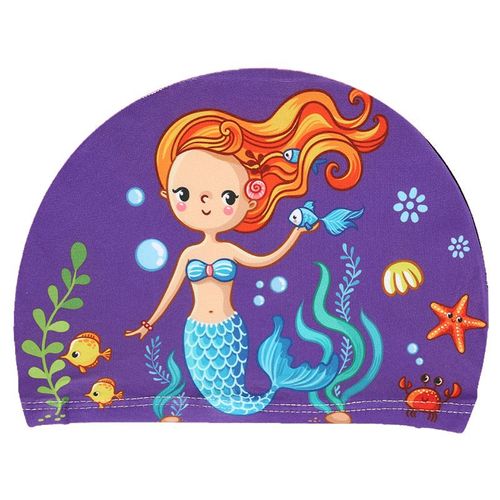 Bonnets De Natation Pour Enfants, 1 Pièce, Motif Licorne, Motif Dessin Animé, Élastique, Pour Piscine, Sport, Mignon, Nouvelle Collection