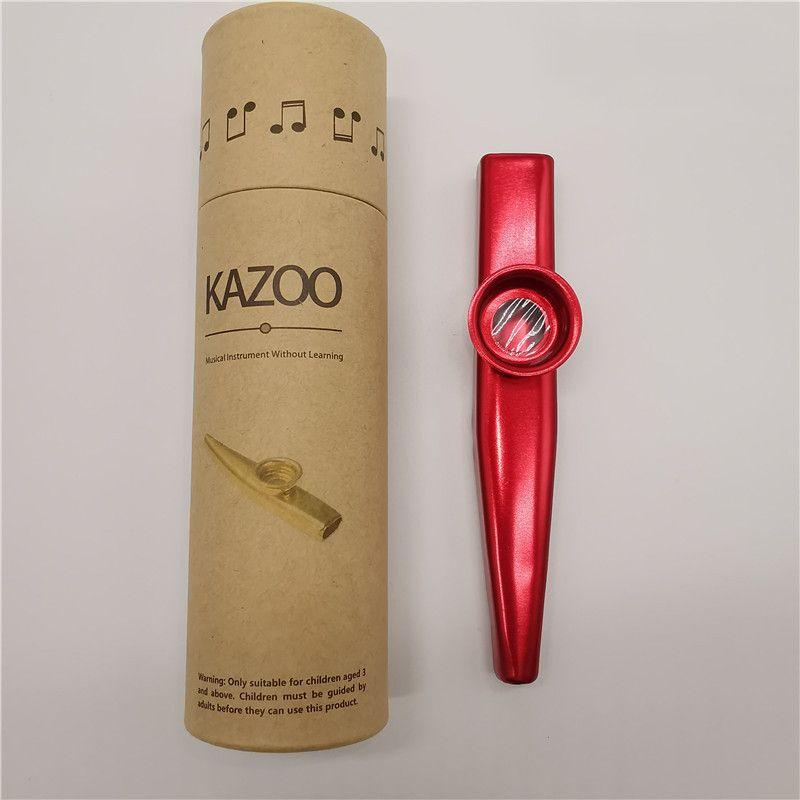 Acheter Kazoo – Instruments à vent en métal léger, outil pour amateurs de  musique, Instrument de flûte pour débutant