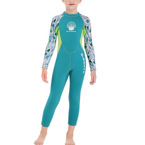 Maillot De Bain À Manches Longues Pour Enfants, 2.5mm, En Néoprène, Tenue Chaude Pour La Natation, Pour Filles