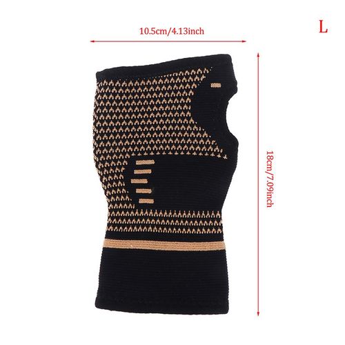 Bracelet En Nylon À Compression Sportive, 1 Pièce, Protège-Poignet Arthrite, Manchon De Soutien, Paume Élastique, Gant À Main