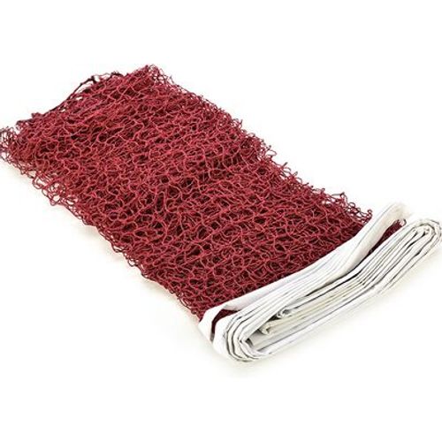 Filet De Badminton Tressé Standard Vert/Rouge Pour Sports De Plein Air, 6m X 0.75m, Maille D'Ourlet Blanc Durable 1 Pièce