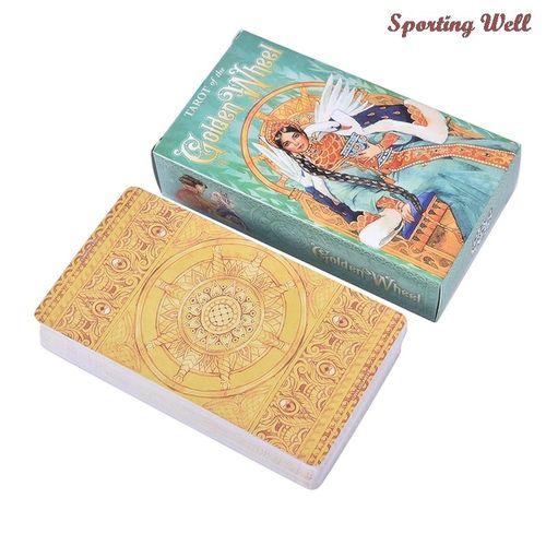 Tarot De La Roue D'Or Deck, Édition Russe, Inspiré Des Contes De Fées, Mila Losenko, Jeu De Divination Claire Et Claire