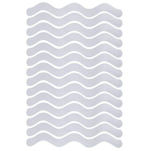 Autocollants Antidérapants Pour Baignoire,Autocollants Antidérapants Pour Douche Blanc