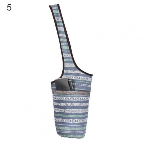 Sac De Transport Pour Tapis De Yoga, Résistant À L'Usure, Pliable Et Réutilisable, Avec Poche Profonde Pour Fille