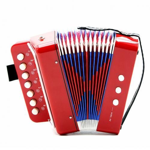 Mini Accordéon Pour Enfants, Jouet Éducatif, Instrument De Musique, 7 Touches, 3 Boutons, Cadeau