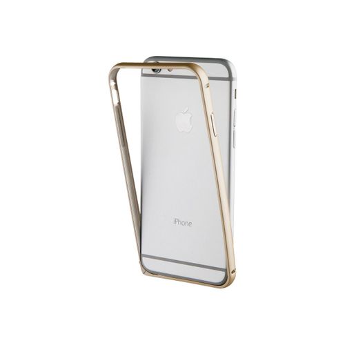 Muvit - Pare-Chocs Pour Téléphone Portable - Aluminium, Polyuréthanne Thermoplastique (Tpu) - Or
