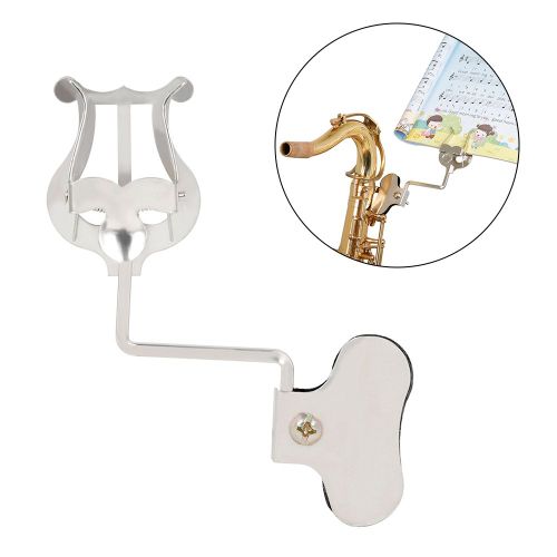 Clip De Fixation Universel En Feuille De Métal, Support De Fixation Pour Saxophone, Trombone, Clarinette, Spectre De Marche