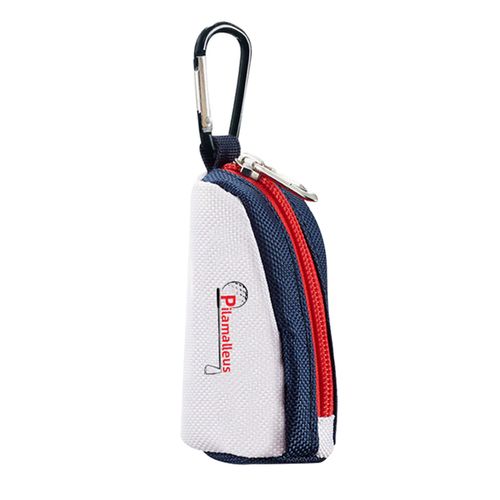 Sac De Balles De Golf Portable, 2 Balles, Pour Balles De Ping-Pong, Étui De Poche Avec Crochets