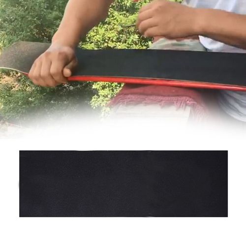 Autocollant Antidérapant Pour Chaussures De Skateboard, Papier De Verre Épais En Pvc, Tapis De Longboard Pour Fauteuil Roulant, 83x26cm