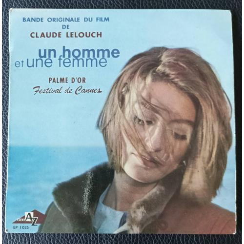 Bande Originale Du Film De Claude Lelouch " Un Homme Est Une Femme " - Musique Francis Lai + Pierre Barouh + Nicole Croisille - Ep/45rpm/7" - Disc'az Ep.1035 - Original (Biem) 1966
