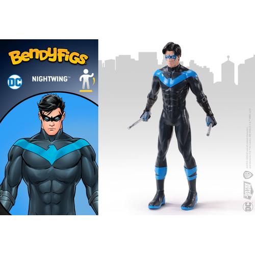 Nightwing (Dc Comics) 7,5 Pouces Bendyfig The Noble Collection