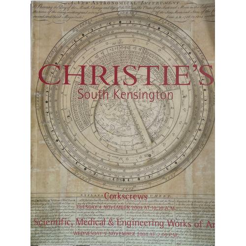 Christie’S Corkscrew Scientific, Medical & Engineering Works Of Art