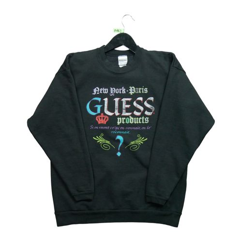 Reconditionné - Sweat Georges Marciano Guess - Taille L - Femme - Noir