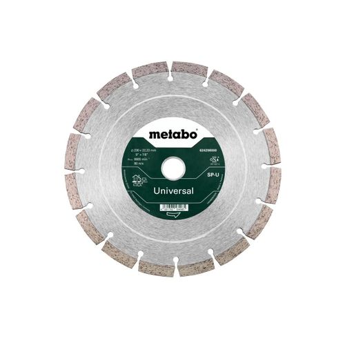 Metabo Meule de tronçonnage diamantée 230x22,23mm, « SP-U », Universal « SP » Blister - 624298000