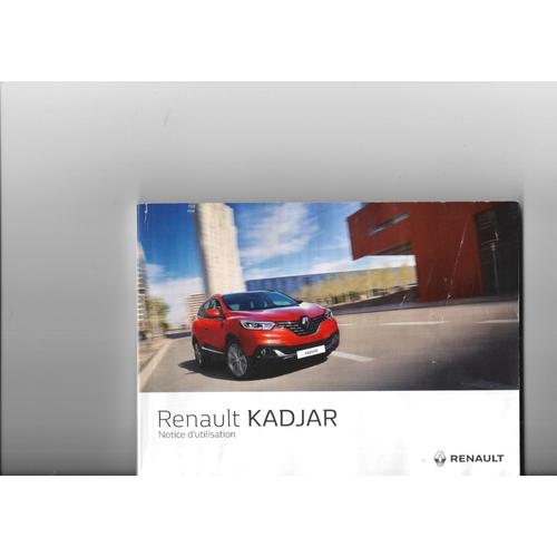 Manuel D'utilisation Renault Kadjar 2017